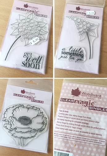 Photopolymer flower stamp - flower, sets