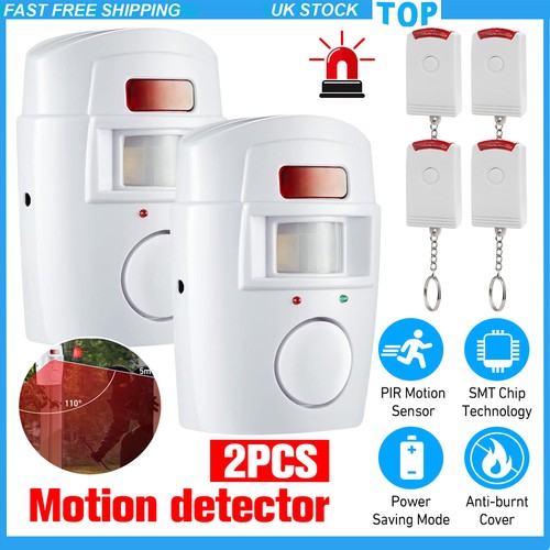 2pcs wireless driveway alarm - wireless,
