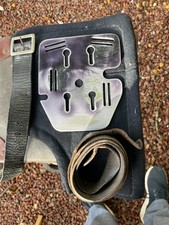 Setright Original ticket carrying plate leather straps and protector