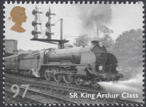 Railway locomotive sr king - sr,