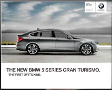 BMW 5-Series Gran Turismo GT 2009-10 UK Market Sales Brochure 535i 550i 530d