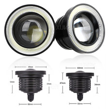 2x Car LED Angel Eyes Halo