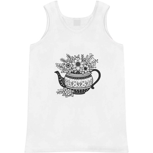 Teapot flower planter adult - planter',