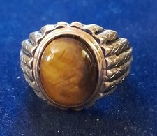 Elvis Presley Tiger Eye Ring