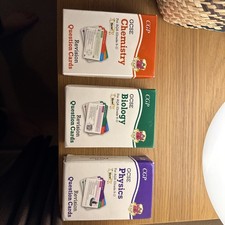 CGP GCSE Revision Cards Science Bundle (Grades 9-1) Chemistry, Biology, Physics