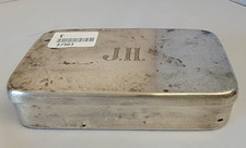 Hallmarked Antique silver box JH