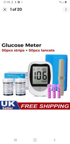 Blood glucose sugar monitor - sugar,