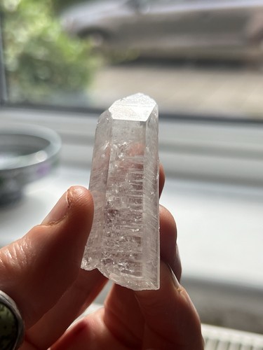 Lemurian clear quartz crystal - lemurian,