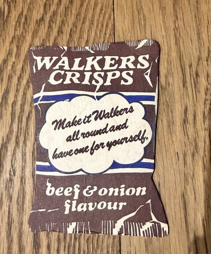 Vintage 1970s walkers - walkers, crisps
