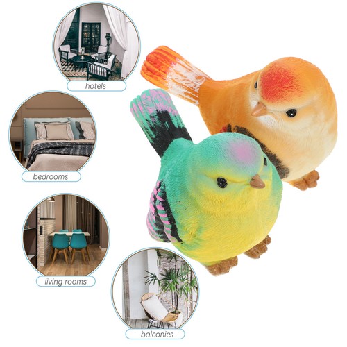 10pcs resin bird statues for - resin,