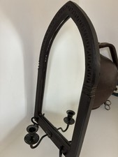 Vintage carved wooden - , framed