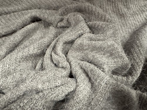 Faux mohair couture knitwear - couture,