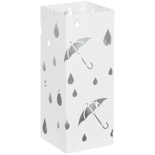 Homcom metal umbrella stand - metal,
