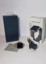 Fitbit Versa Special Edition Fitness Smart Watch Woven Strap