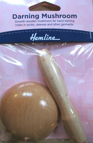 Mushroom darner wooden tool - mushroom,