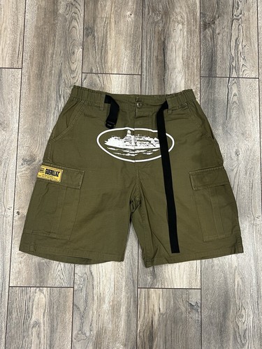 Corteiz cargo shorts khaki - cargo,