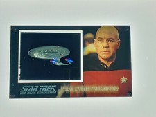 TV Movie Prop TNG VFX transparency Star Trek The Next Generation with COA.