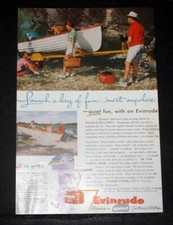 1956 OLD MAGAZINE PRINT AD