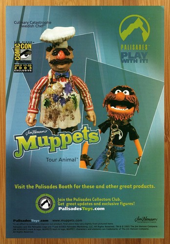 2003 palisades muppets action - 2003,
