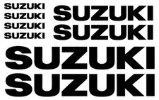 Piece suzuki decals - suzuki,