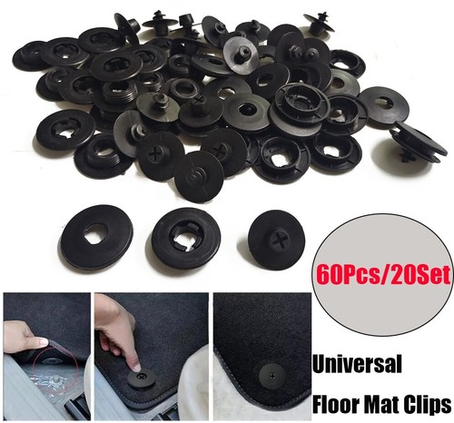 Set car floor mat clips - set,