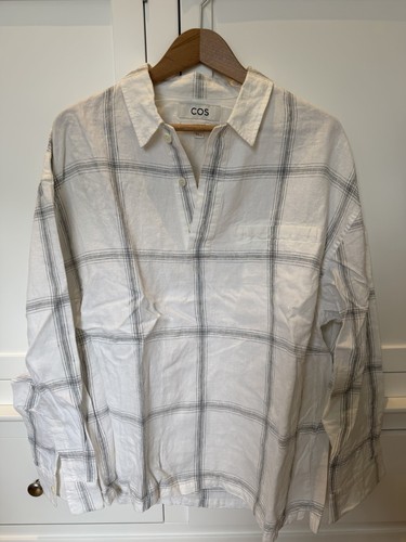 Cos linen checked - cos, shirt