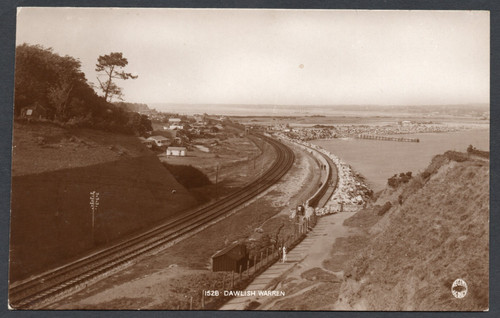 Postcard dawlish exmouth - nr,