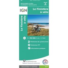 France Finistère by bike IGN