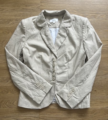 Marks and spencer linen blazer - marks,