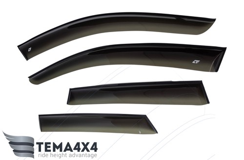 Tape windows visors - tape-on,