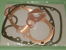 BSA  A65 TWIN  650cc DE COKE DECARBONISING ENGINE GASKET SET 1967 - 1970 UK MADE