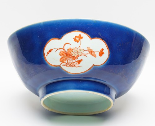 Chinese powder blue iron - powder, red