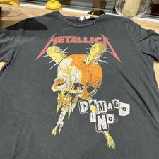 Metallica Damage Inc Unisex T-Shirt Size M