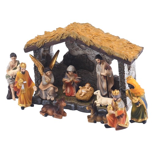 Christmas nativity manger - christmas,