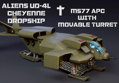Aliens cheyenne dropship - aliens,