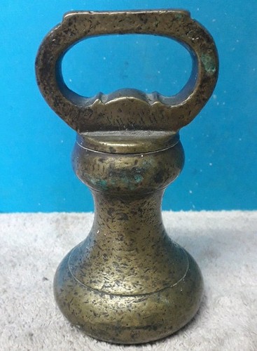 Vintage george brass 4lb - vintage,