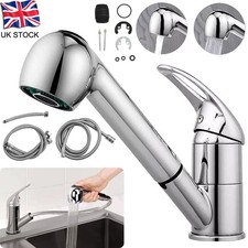 Chrome Combi Mixer Tap & Pull