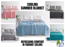 Cooling Summer Quilt Blanket