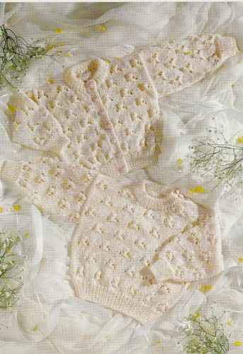 Baby cardigan knitting pattern - baby,