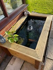 Large Raised Garden Pond
