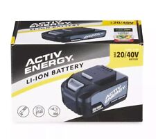 Activ energy Li-Ion Battery 20/40 Volt 5.0 Ah / 2.5 Ah 90Wh for Ferrex Tools New