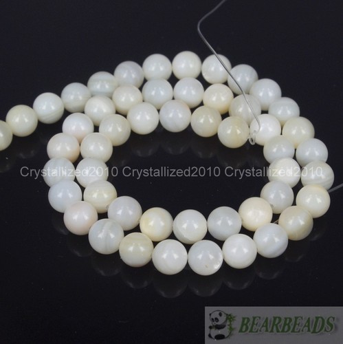 Natural white mother pearl - natural,