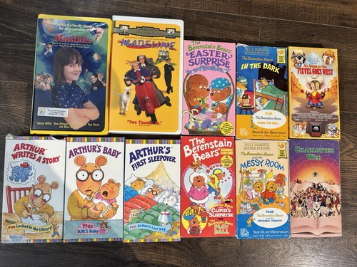 Kids family vhs lot - kids,