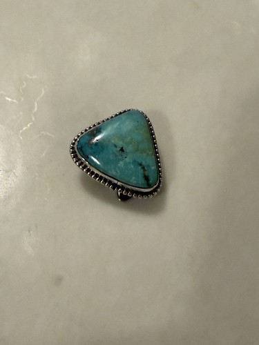 Turquoise bolo tie slider - bolo,