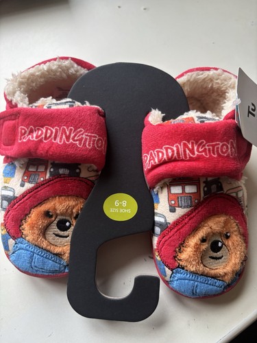 Paddington bear boys slippers - bear,