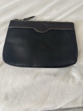 Jobis Leather Brown Zipped Pouch