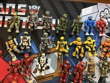 Halo Mega Bloks UNSC Figures