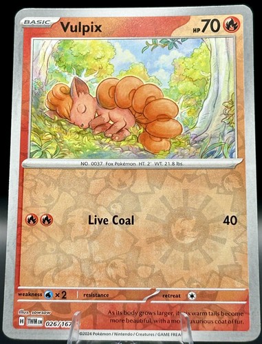 Vulpix 026 167 common - 026/167,