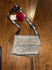 ZARA GIRLS GLITTER POM POM