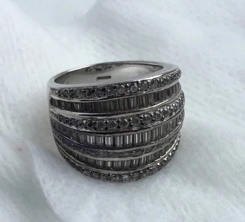 Multi diamonique stoned ring - ,